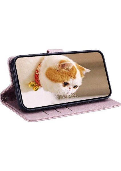 Poco F6 Pro Deri Cüzdan Kart Yuvası Tutucu Kickstand Için Flip Case (Yurt Dışından)