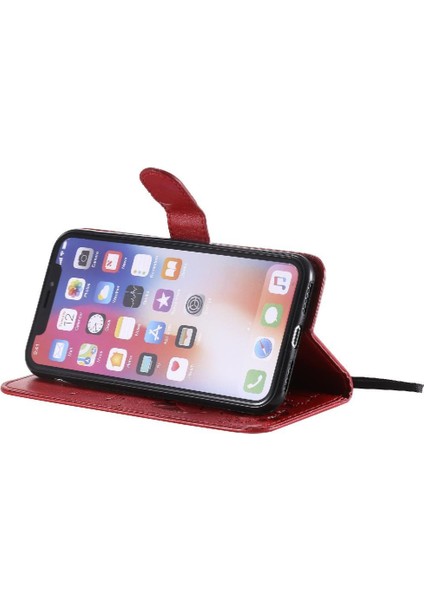 Kart Yuvası Tasarımı Ince ile IPhone X/xs Dayanıklı Hafif Flip Case (Yurt Dışından)