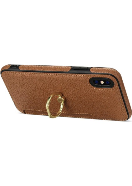 IPhone X/ IPhone x S Koruyucu Kapak Kılıf Kickstand Pu ile Uyumlu (Yurt Dışından) fiyatları