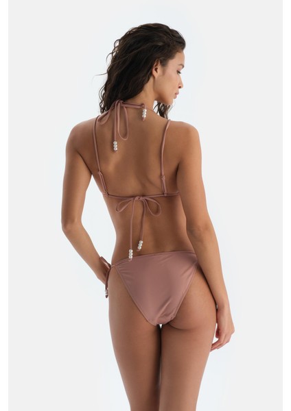 Kahverengi Üçgen Küçük Bikini Üst fiyatları