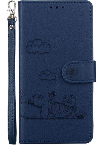 Iphone 12 Için Flip Case Pro Max Kart Yuvası Tutucu Kickstand Deri Cüzdan (Yurt Dışından)