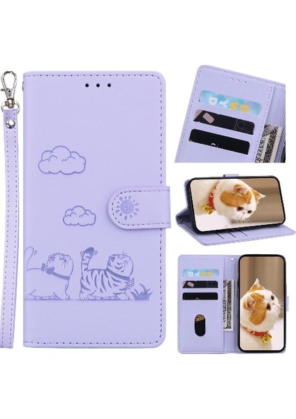 Iphone 12 Için Flip Case Pro Max Kart Yuvası Tutucu Kickstand Deri Cüzdan (Yurt Dışından)