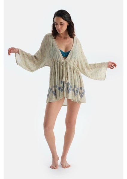 Multicolor Uzun Kol Elbise