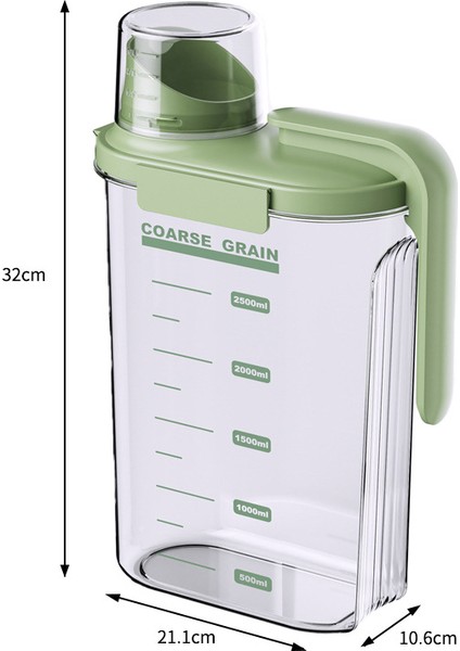 Gıda Sınıfı Mutfak Saklama Kavanozu Tahıl Saklama Kutusu Ölçekli Pet Kedi Köpek Maması Şeffaf Plastik Saklama Kavanozu (Yurt Dışından)