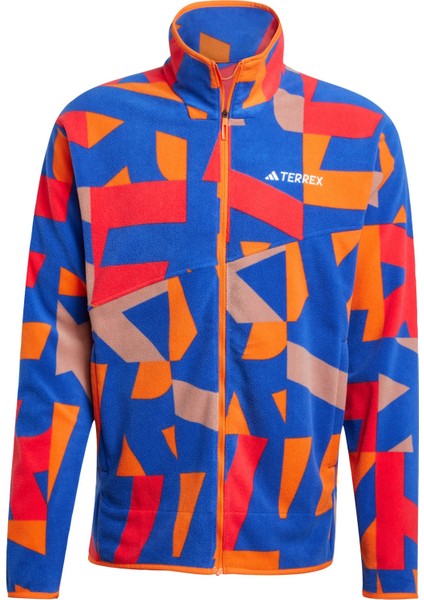 TERREX JE3917 Terrex Multi Printed Full-Zip Fleece Jacket