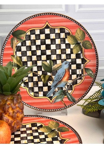 Paradise Emaye 2'li Servis Tabağı 30 cm