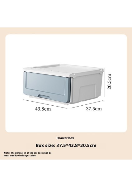 Su Aygırı Ağzı Saklama Kutusu Ev Kıyafetleri ve Oyuncaklar Düzenleme Kutusu Saklama Kutusu Plastik Saklama Dolabı (Yurt Dışından)