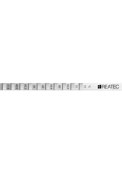 Reatec Sıcaklık Ölçüm Etiketi 193C°-254C°