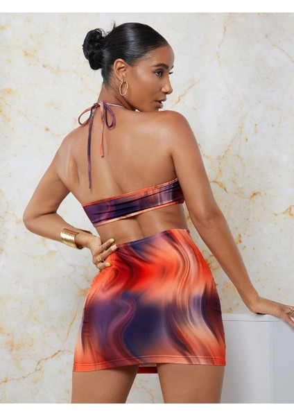 Transparan Detaylı Omuz Dekolteli Minifantezi Elbise fiyatları