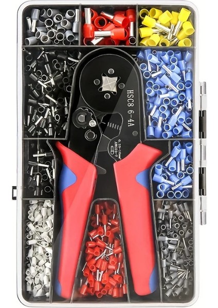 Hsc8 6-4 Terminal Sıkma Pensesi 1200 Adet Tel modelleri