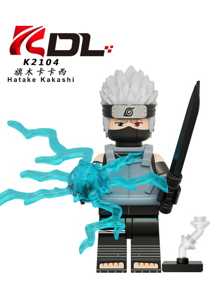 Naruto Yapı Taşları Minifigure Küçük Parçacık Takılabilir Bebek Oyuncak Çantası (Yurt Dışından)