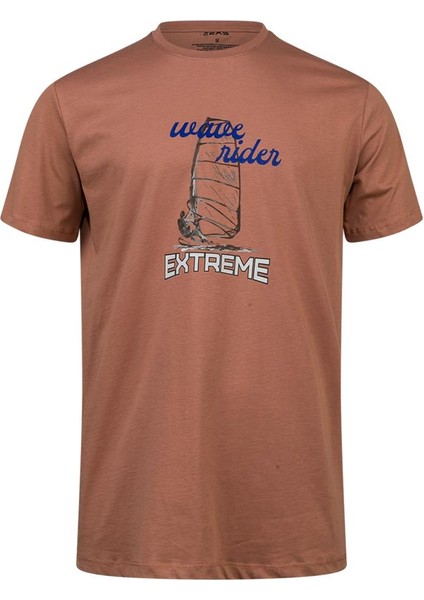 Alex Baskılı Erkek Sıfır Yaka T-Shirt 042