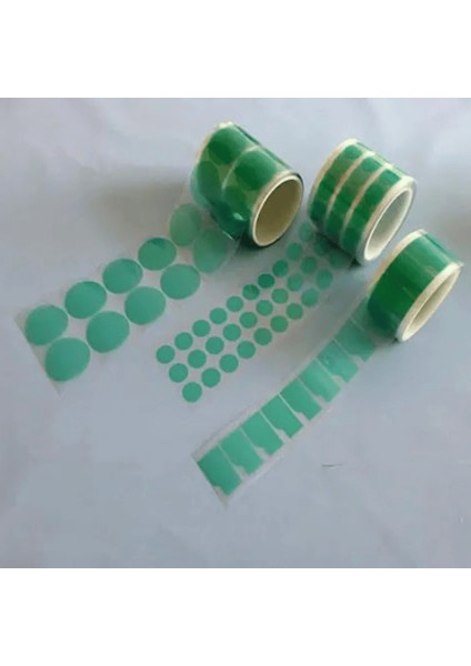 Artıyüzey Yeşil Polyester Disk Bantlar 6mm(Disk Çapı)