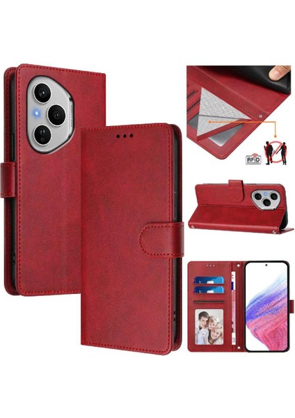Onur Için Klasik Tarzı Flip Case 400 Pro Darbeye Rfıd Engelleme Durumda (Yurt Dışından)