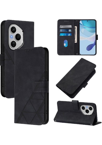 Onur Için Kılıf 400 Pro Flip Folio Kitap Koruyucu Pu Deri Cüzdan (Yurt Dışından)