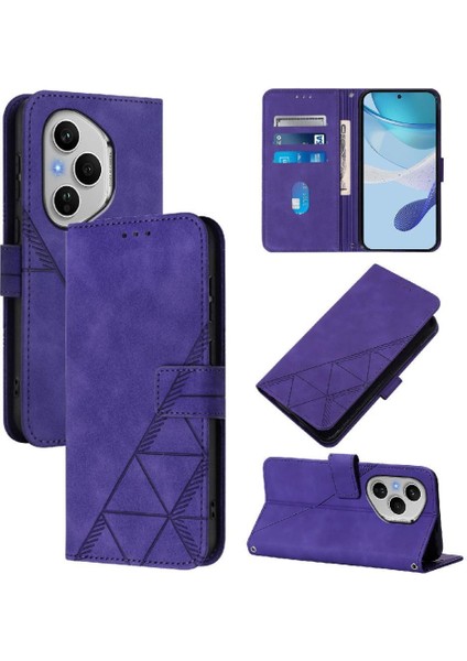 Onur Için Kılıf 400 Pro Flip Folio Kitap Koruyucu Pu Deri Cüzdan (Yurt Dışından)