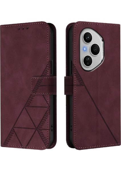 Onur Için Kılıf 400 Pro Flip Folio Kitap Koruyucu Pu Deri Cüzdan (Yurt Dışından)