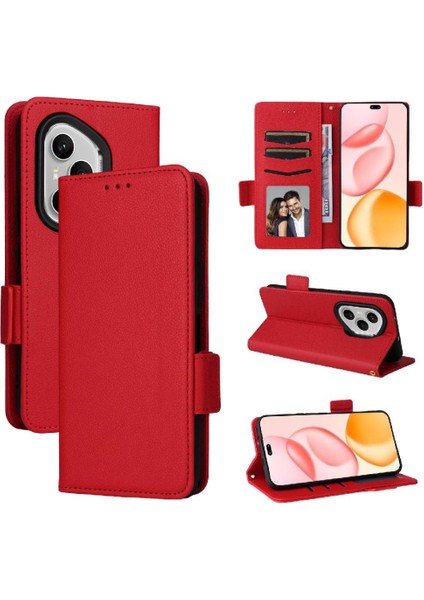 Onur 400 Pro Için Flip Case Cüzdan Yan Toka Manyetik Kart Yuvaları Tutucu (Yurt Dışından) fırsatları