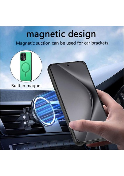 Oppo Reno 13 Pro Magsafe Araç Mounts Için Kılıf Ince Kablosuz Şarj (Yurt Dışından) fırsatları