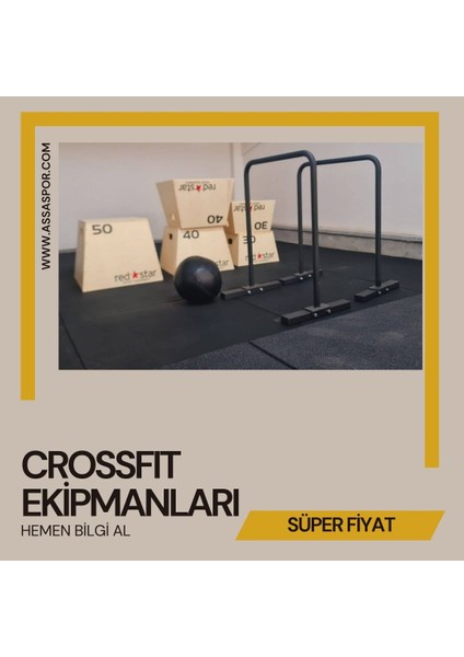 Plyometrik Ahşap Sehpa 50 cm