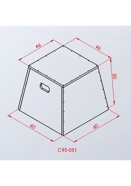 Plyometrik Ahşap Sehpa 50 cm fırsatları