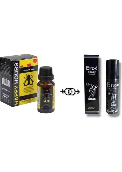 Happy Hours Kadınlara Özel Damla - Eros Sprey