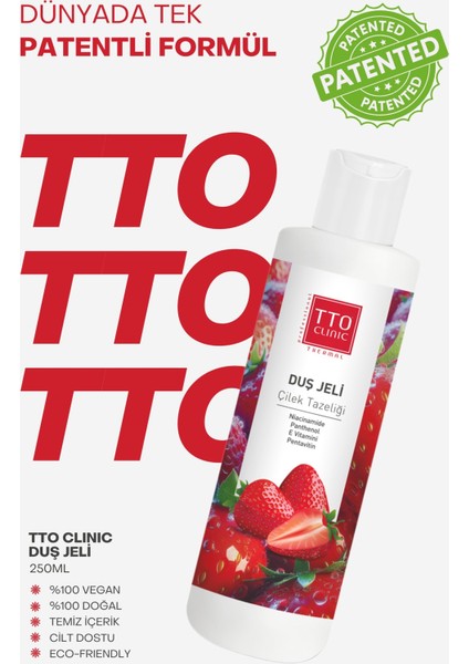 Clinic Çilek Tazeliği Duş Jeli 250ml fırsatları