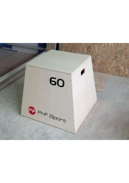 Plyometrik Ahşap Sehpa 60 cm