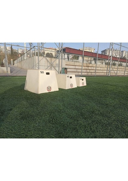 Plyometrik Ahşap Sehpa 3'lü Set fırsatları