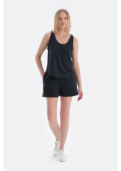 Siyah Kadın Modal Karışımlı Atlet fırsatları