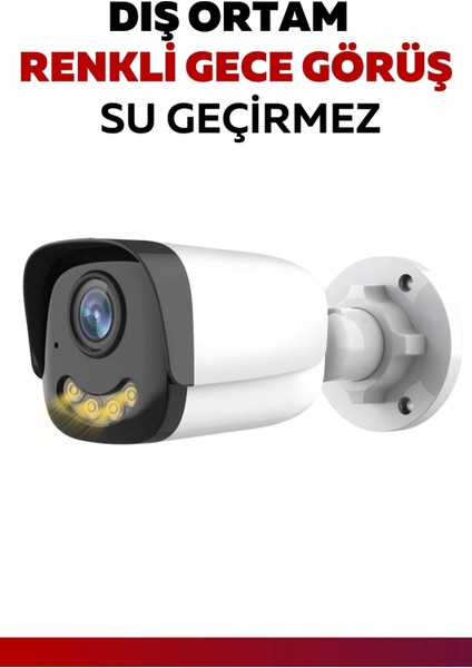 10 Kameralı Set - 5mp Sony Lensli Full Hd Gece Görüşlü Güvenlik Kamerası Sistemi - ZKNMP49SQF fiyatları