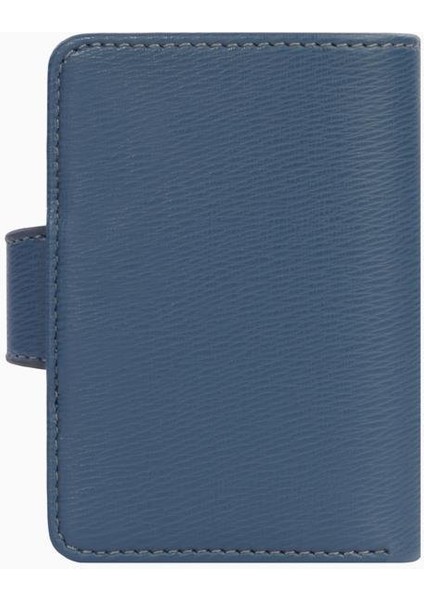 Küçük Boy Şeffaf Bölmeli Unisex Kartlık - 2519 - Mavi indirimleri