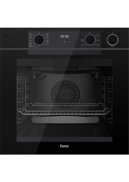Fryart Artline Steam QEP64CS - SC405-WFA - D063-SA 9 Prog. Dijital Turbo Ank. Set - Siyah