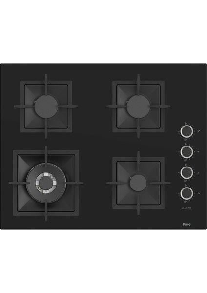 Fryart Artline Steam QEP64CS - SC405-WFA - D063-SA 9 Prog. Dijital Turbo Ank. Set - Siyah