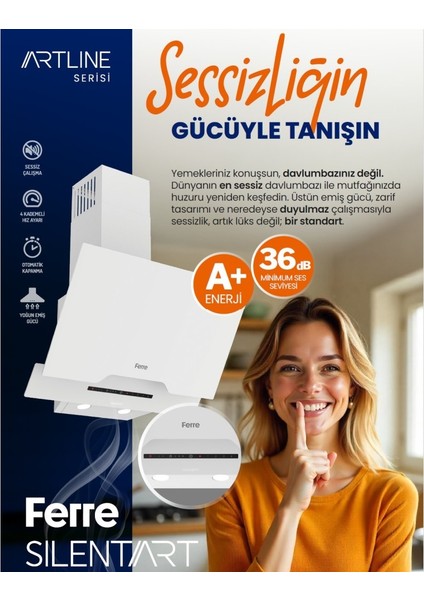 Fryart Artline Steam QEP64CS - SC405-WFA - D063-SA 9 Prog. Dijital Turbo Ank. Set - Siyah