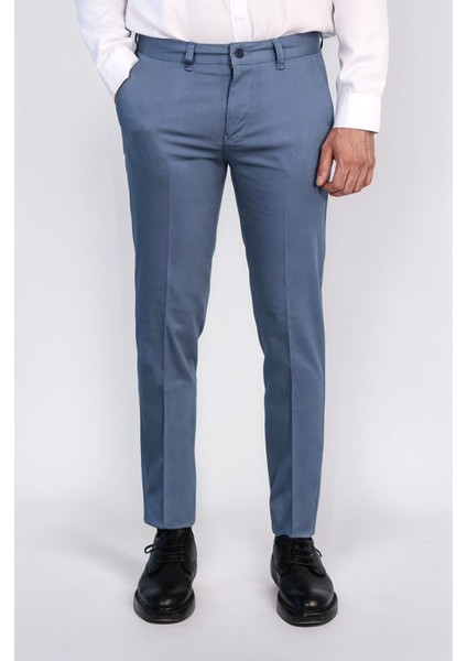 Slim Chıno Pantolon Mavi