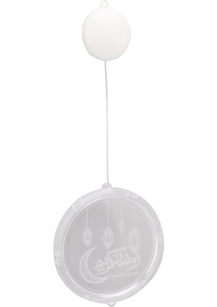 LED Sıcak Işık Kancalı Oda Asılı Gece Lambası Müslüman Ramazan Ay Dekorasyon Lambası 16CM (Yurt Dışından)