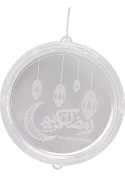 LED Sıcak Işık Kancalı Oda Asılı Gece Lambası Müslüman Ramazan Ay Dekorasyon Lambası 16CM (Yurt Dışından)