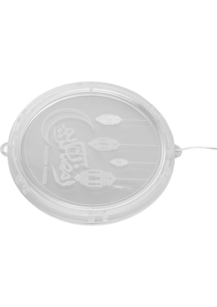 LED Sıcak Işık Kancalı Oda Asılı Gece Lambası Müslüman Ramazan Ay Dekorasyon Lambası 16CM (Yurt Dışından)