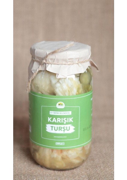 Ev Yapımı Doğal Karışık Turşu 1000gr