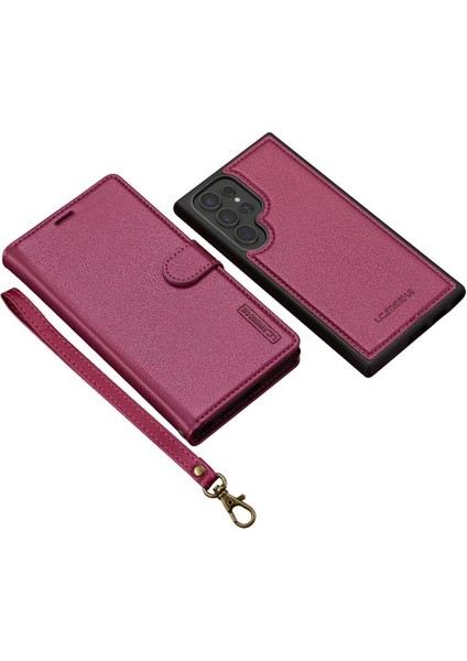 Samsung Galaxy S24 Için Flip Case Ultra Kickstand Pu Deri Cüzdan Kılıf 2 (Yurt Dışından) fırsatları