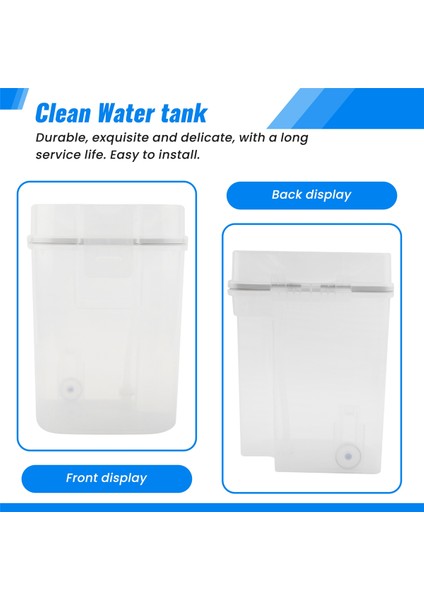 Dreame L10S Ultra L10 Ultra S10 S10 Pro X10 Robot Süpürge Su Tankı Temiz Su Tankı Için Orijinal (Yurt Dışından) indirimleri