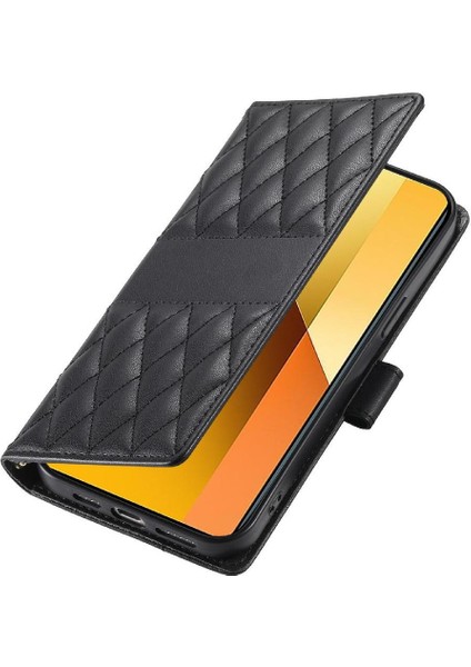 Xiaomi Poco C75 4g Çift Sapanlar Deri Kılıf Darbeye Için Flip Case (Yurt Dışından)