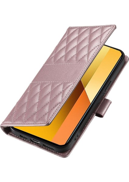Xiaomi Poco C75 4g Çift Sapanlar Deri Kılıf Darbeye Için Flip Case (Yurt Dışından)