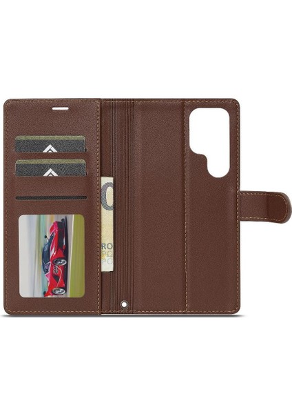 Samsung Galaxy S24 Için Flip Case Ultra Kickstand Pu Deri Cüzdan Kılıf 2 (Yurt Dışından) fiyatları