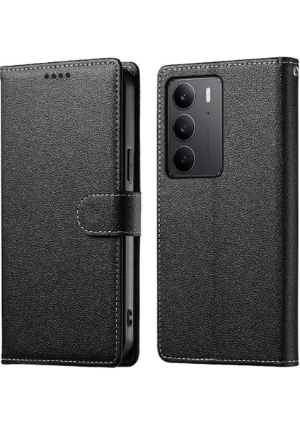 Realme C75 Darbeye Dayanıklı Günlük Kullanım Için Manyetik Kapatma Kartı Yuvaları (Yurt Dışından) fiyatları