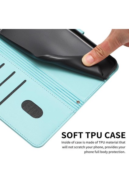 Tecno Camon 20 Deri Cüzdan Pu Deri Kart Tutucu Sevimli Için Flip Case (Yurt Dışından)