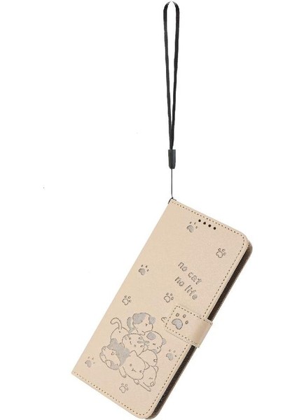 Tecno Camon 30 Premier 5g Deri Cüzdan Kart Tutucu Pu Için Flip Case (Yurt Dışından)