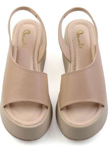 Bej Kadın Sandalet K05154100609 fiyatları