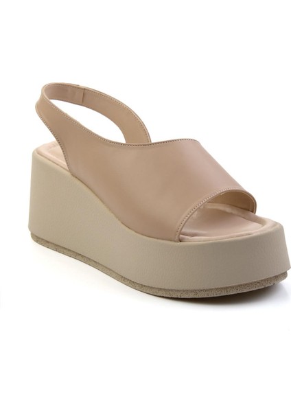 Bej Kadın Sandalet K05154100609 modelleri